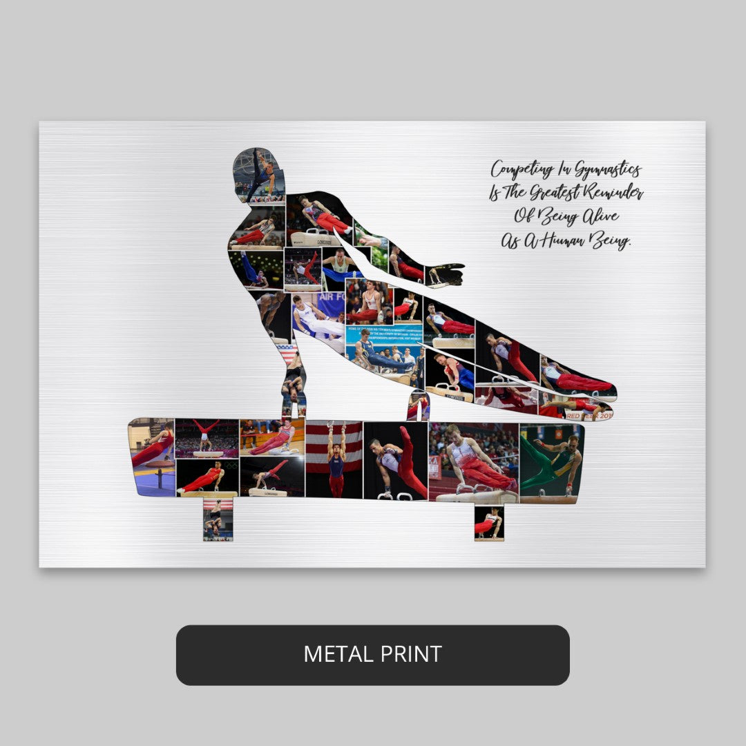 Best Gifts for a Gymnast - Customized Gymnastics Photo Collage
