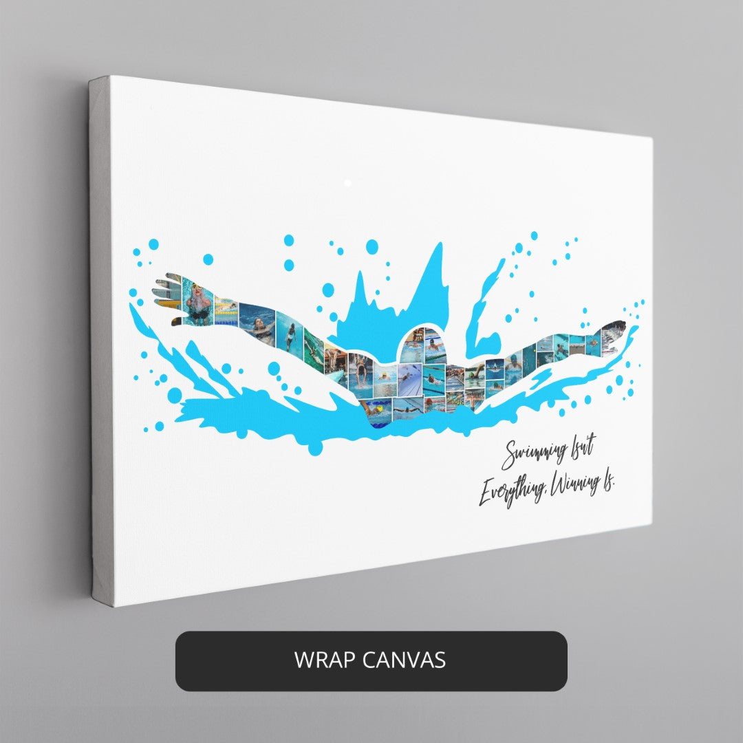 Gifts for a Paddle Boarder - Personalized Photo Collage