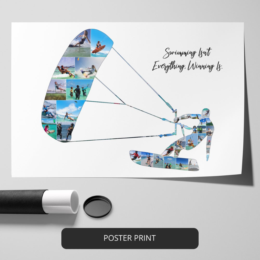 Stand Up Paddle Board Themed Gifts: Customizable Photo Collage