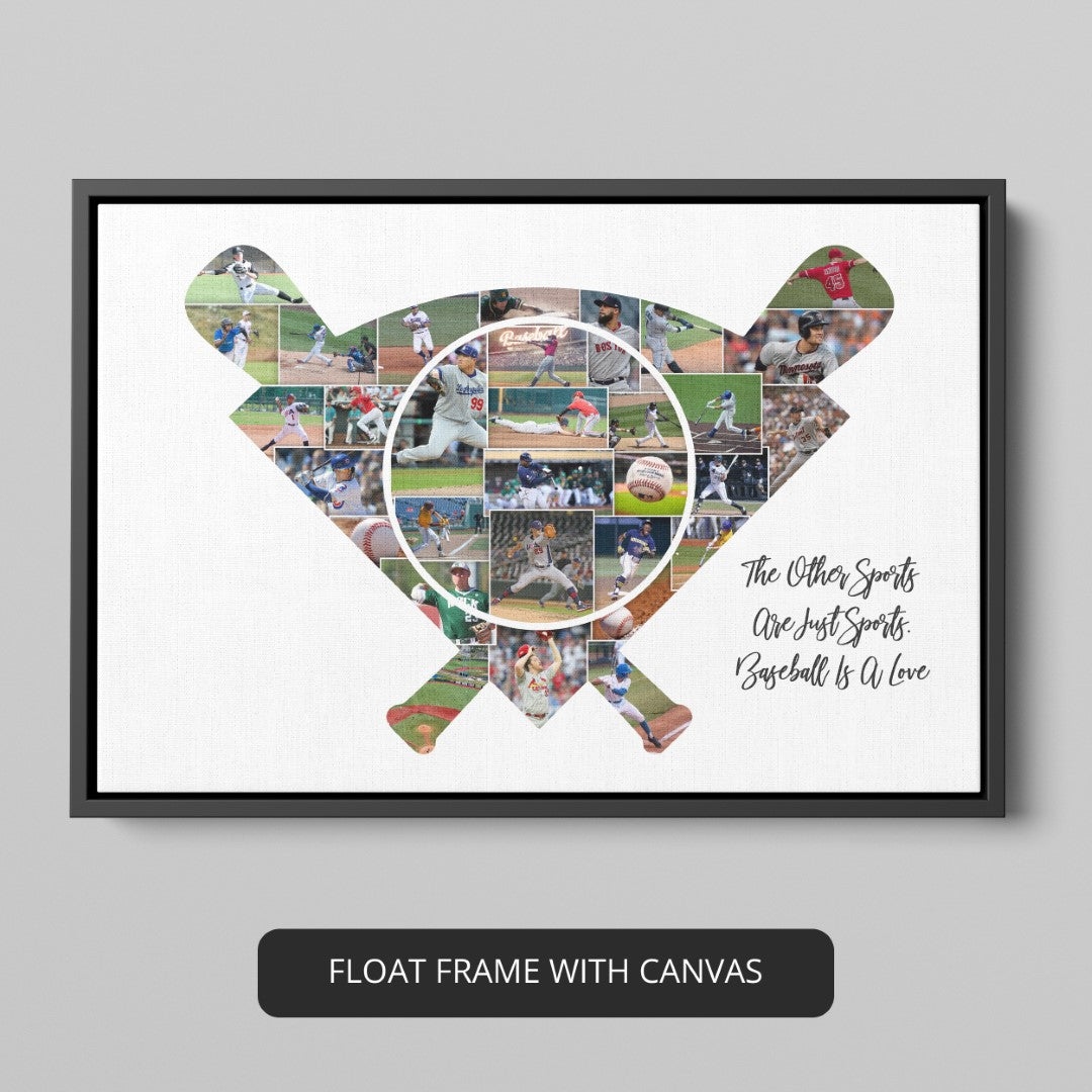 Baseball Gifts for Him - Capture Memories with Custom Baseball Prints