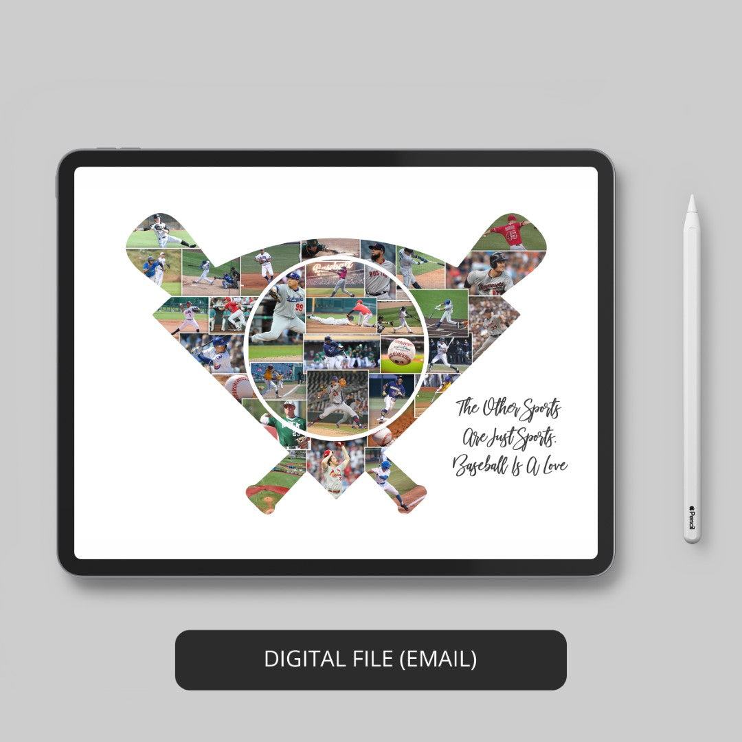Personalized Baseball Gifts - Create Lasting Memories with a Photo Collage
