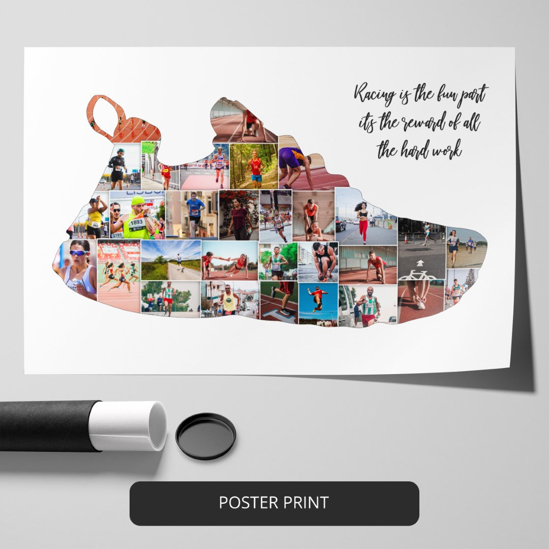 Gifts for Marathon Runners - Capture Their Journey with a Personalized Photo Collage