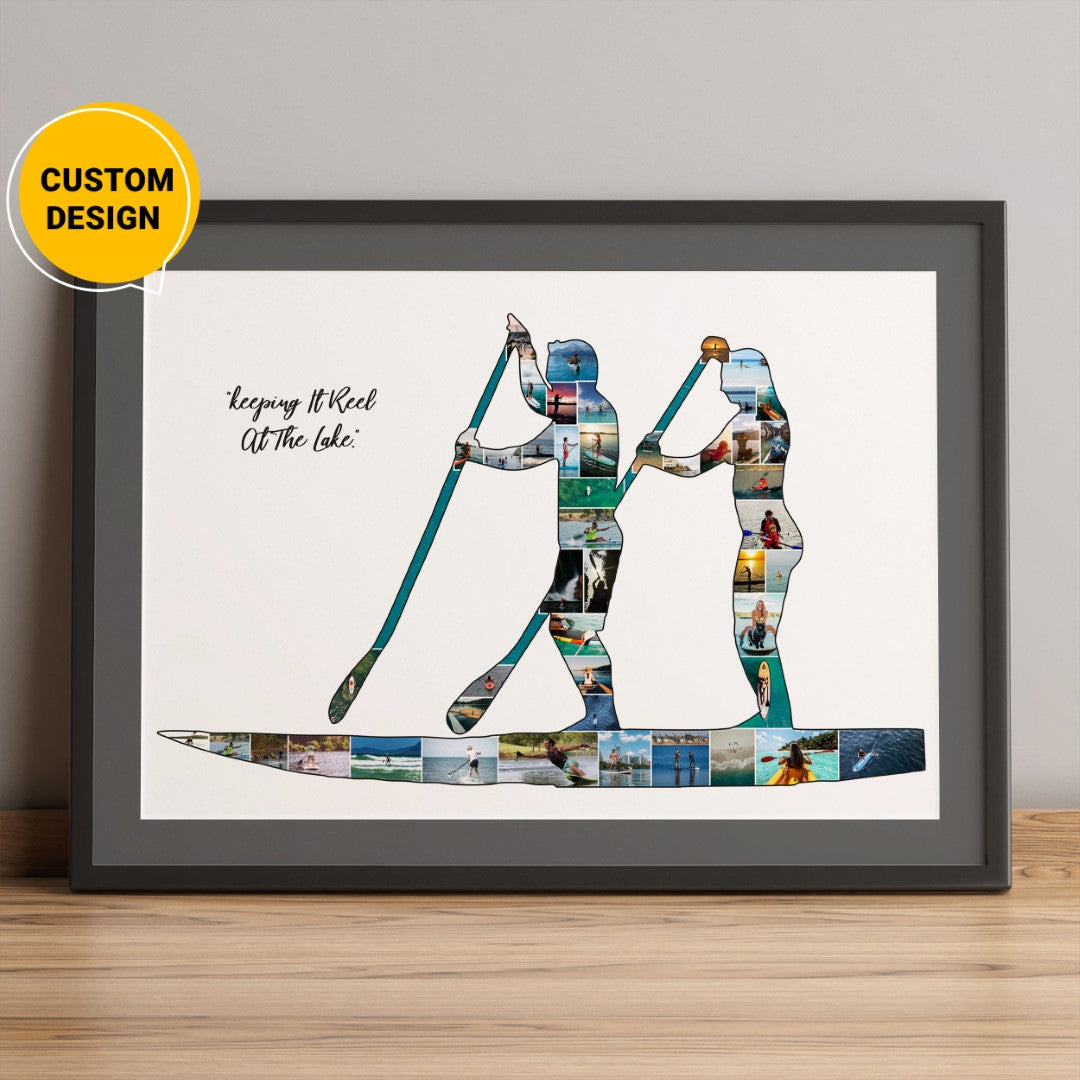 Personalized Scuba Diving Photo Collage: Ideal Scuba Diving Gifts for Her