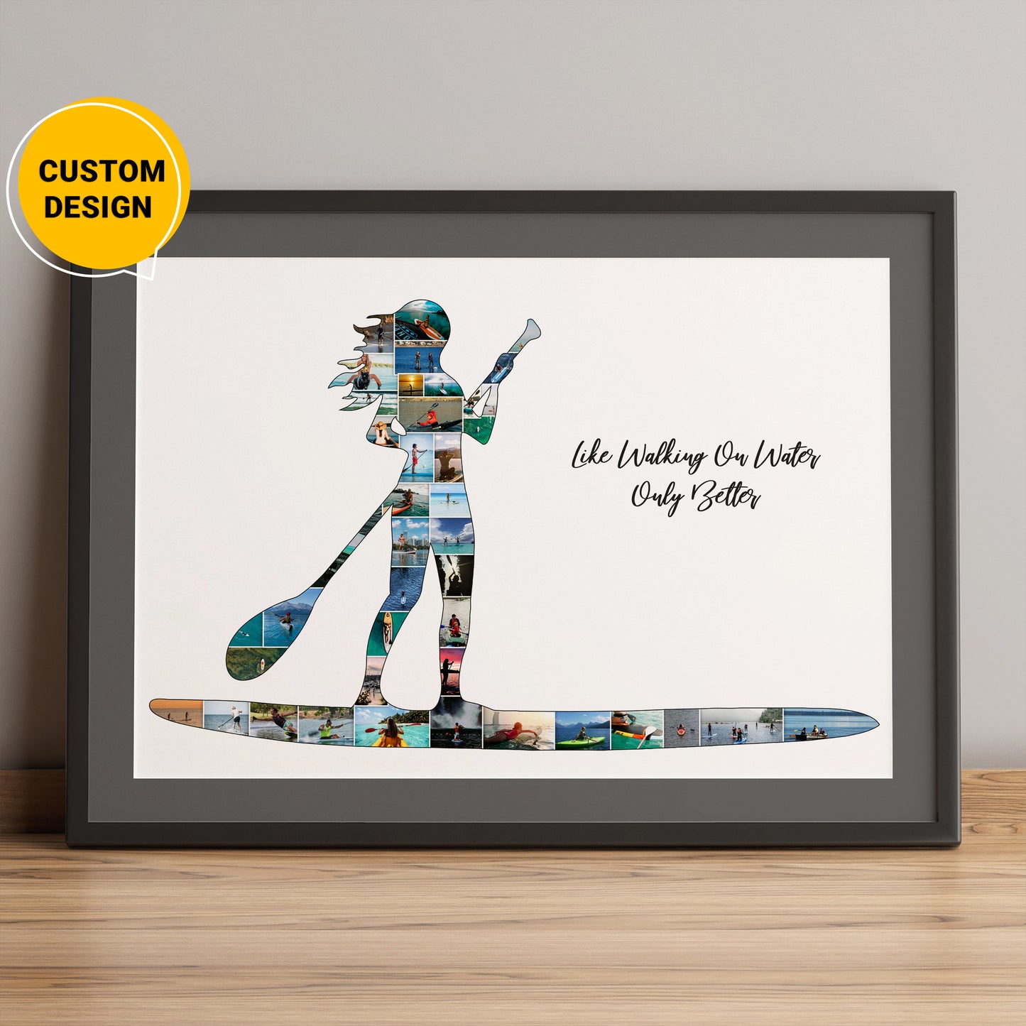 Customizable Personalized Photo Collage - Cool Scuba Diving Gifts for Him and Her"