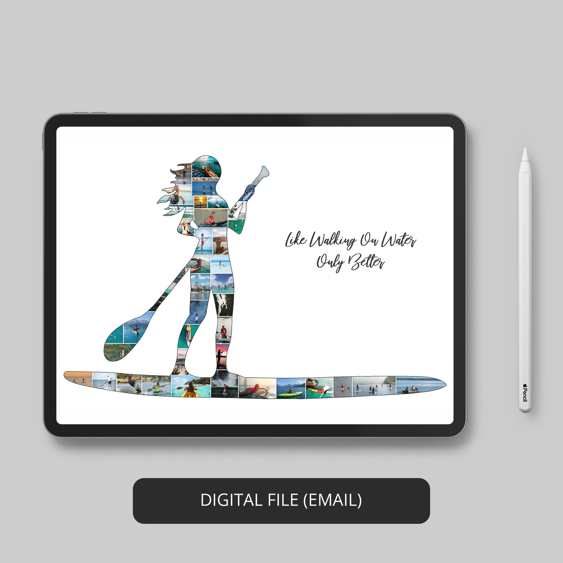 Make a Splash with Personalized Scuba Diving Collage - Ideal Gift for Him