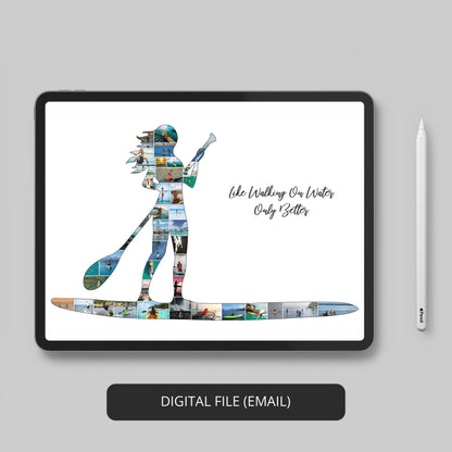Make a Splash with Personalized Scuba Diving Collage - Ideal Gift for Him
