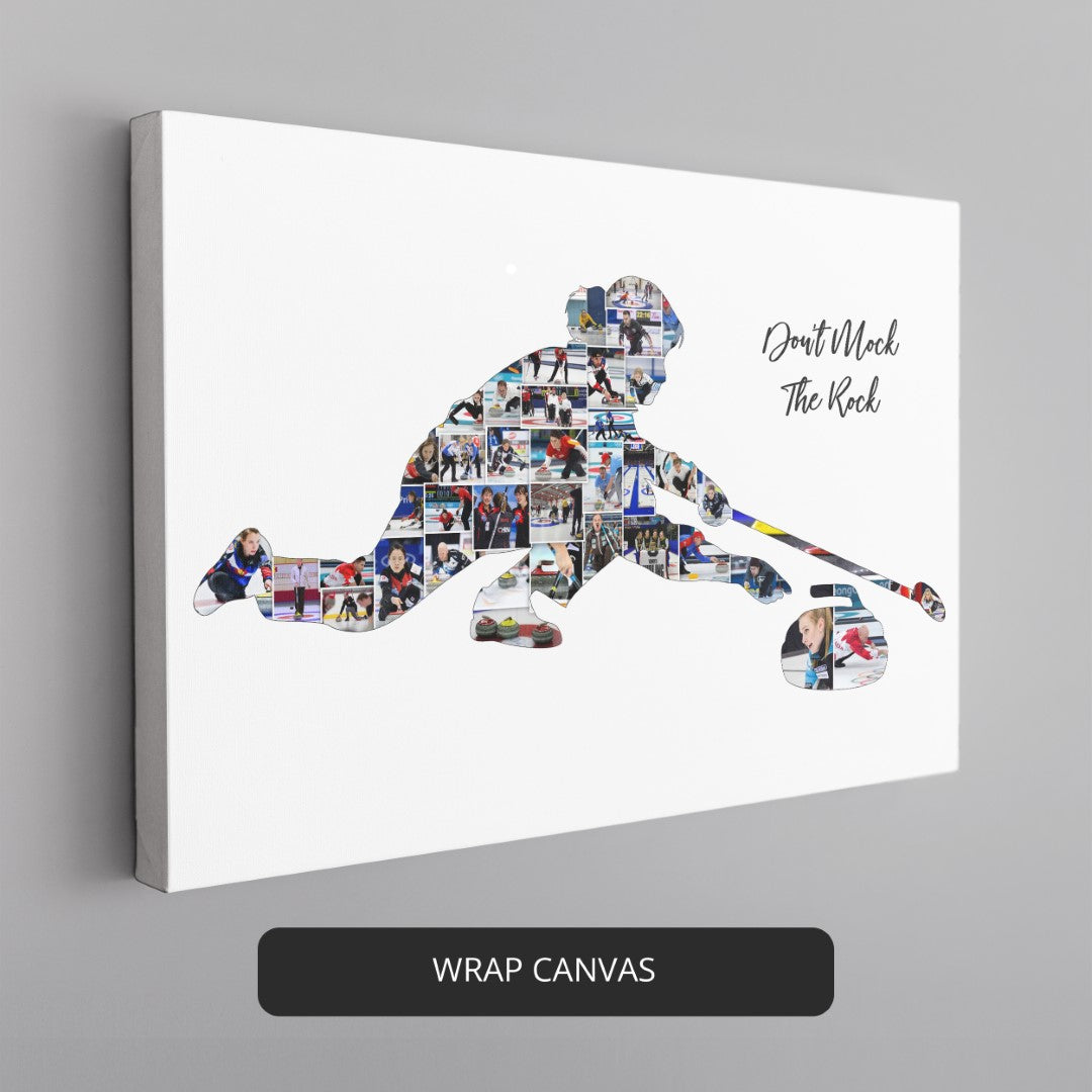 Curling Themed Gifts: Celebrate the Passion with a Photo Collage