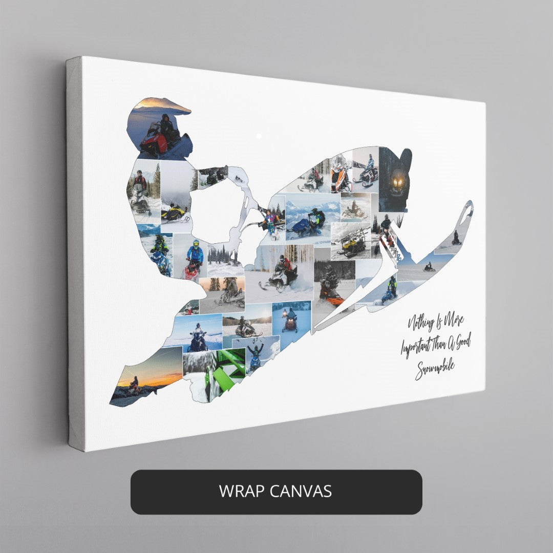 Capture the Thrill: Skiing Related Gifts in Personalized Photo Collage