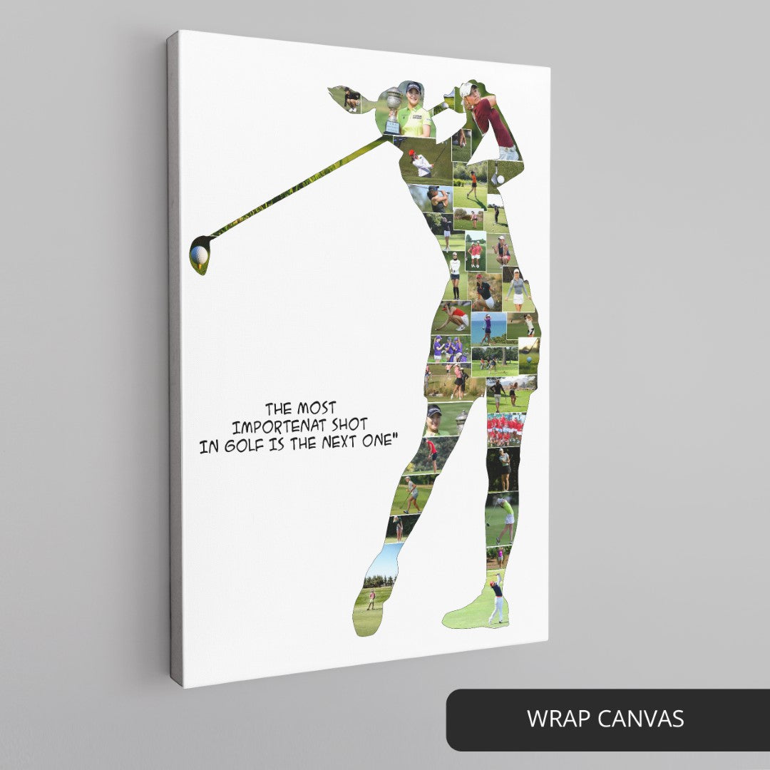 Best Gifts for Golf Lovers: Custom Golf-Themed Photo Collage