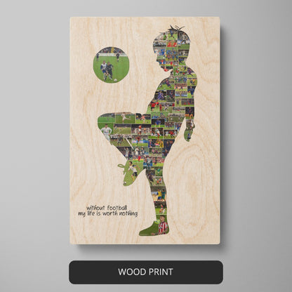 Best Gifts for Soccer Players: Personalized Soccer Photo Collage