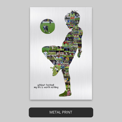 Soccer Gifts for Girls: Beautiful and Customized Soccer Photo Collage