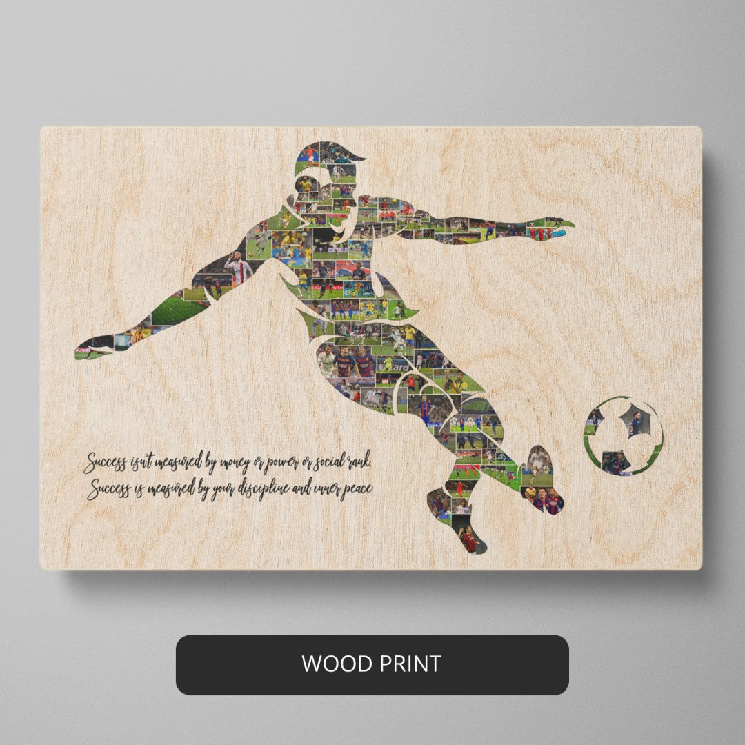 Football Decorations - Personalized Photo Collage for Football Fans