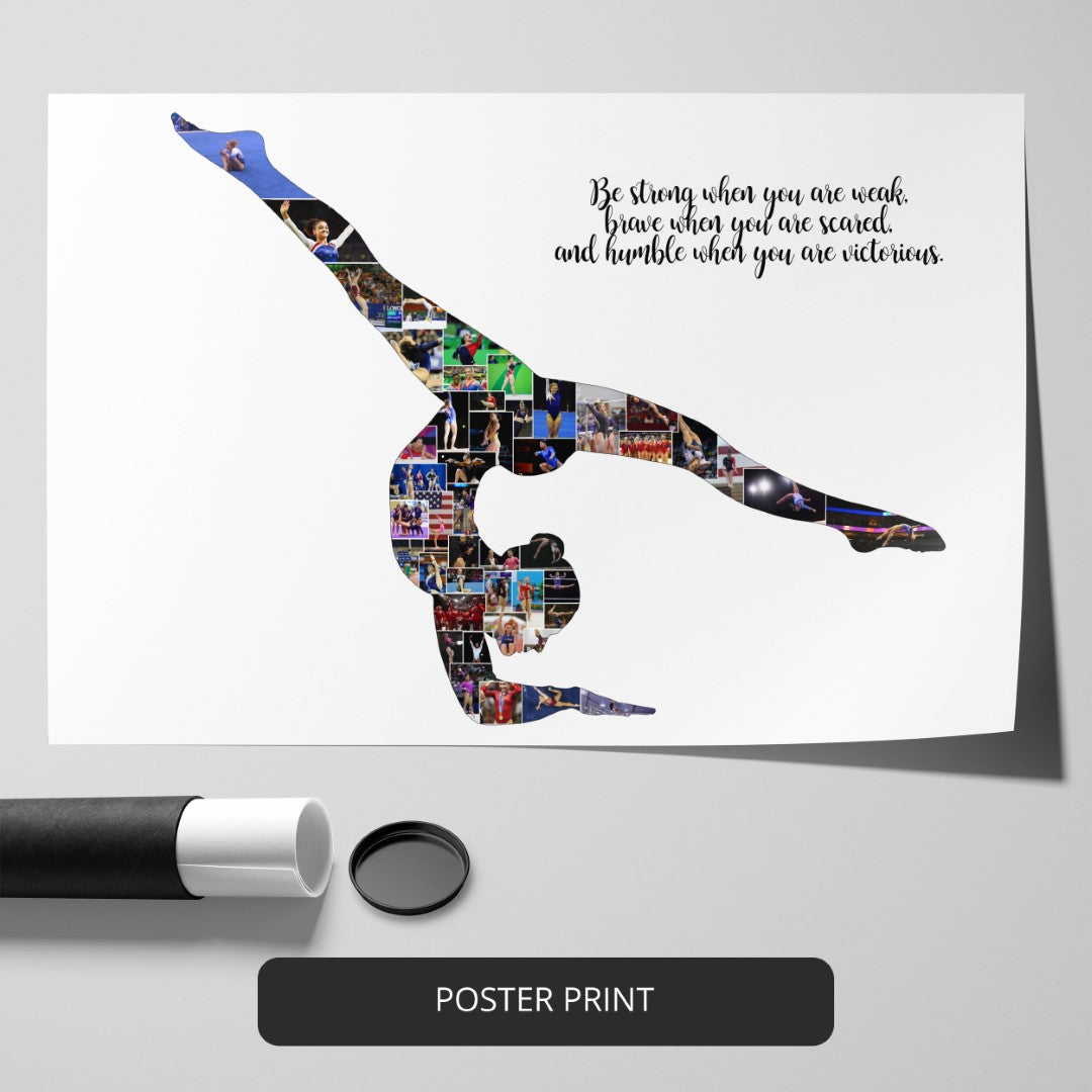Gifts for Gymnastics Lovers: Customizable Gymnastics Collage