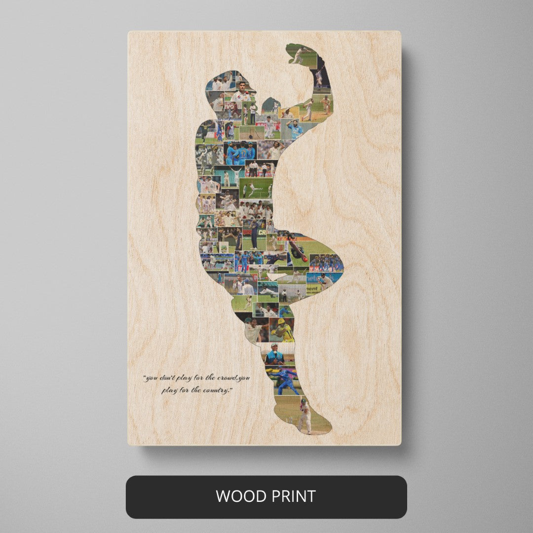 Cricket artwork on canvas - Perfect gift for cricket lovers