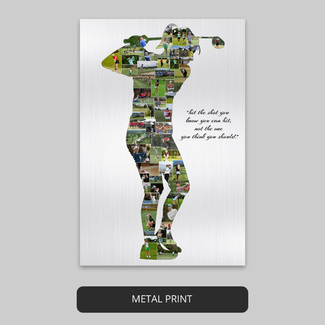 Best Gifts for Golf Lovers - Customized Golf Photo Collage
