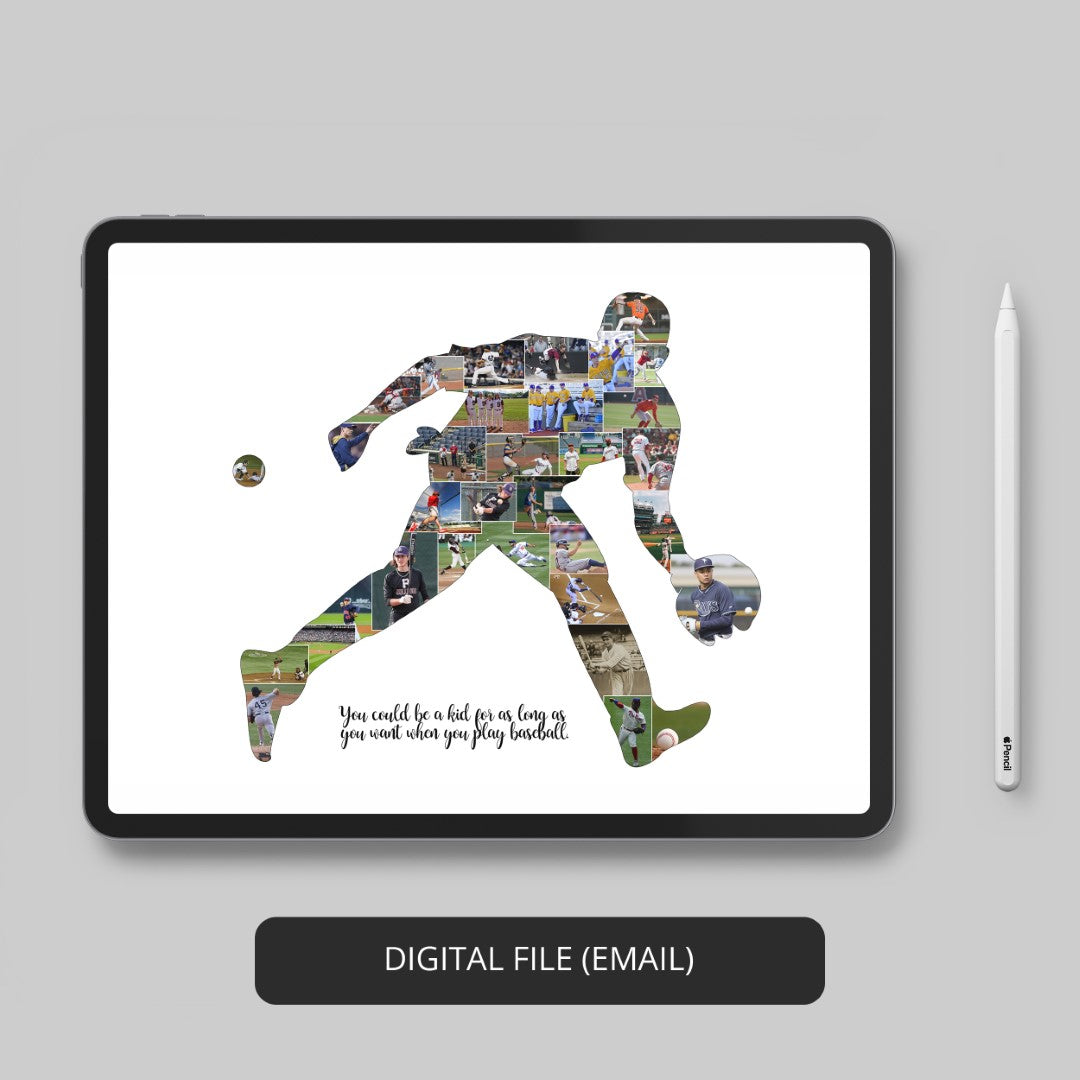 Baseball Photo Collage: Transform Your Memories into Stunning Artwork