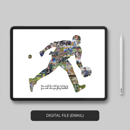 Baseball Photo Collage: Transform Your Memories into Stunning Artwork