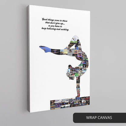 Capture Memories with a Gymnastics Collage: Perfect Gymnast Gift Ideas for Girls