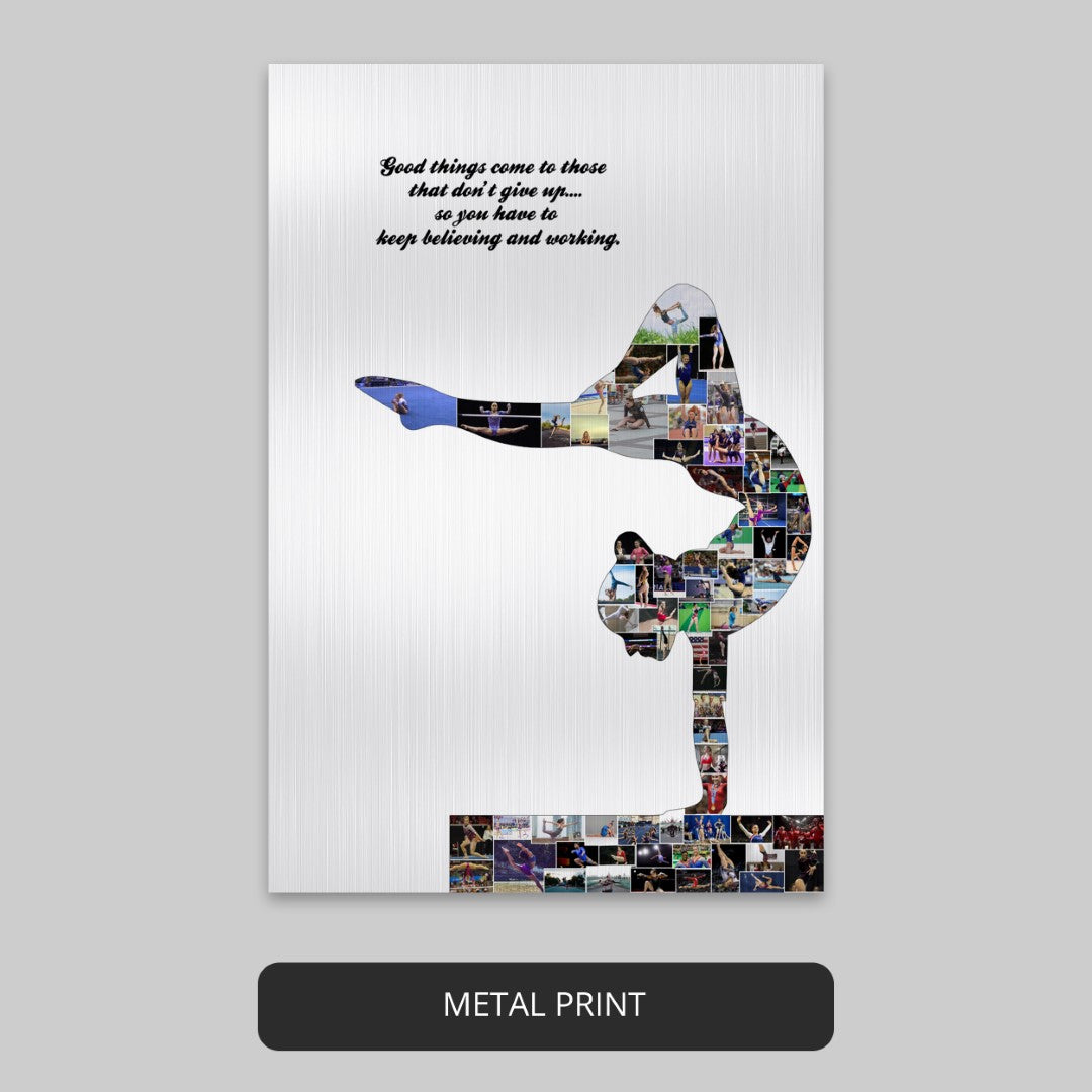 Gymnastics Coach Gift Ideas: Create a Custom Gymnastics Photo Collage