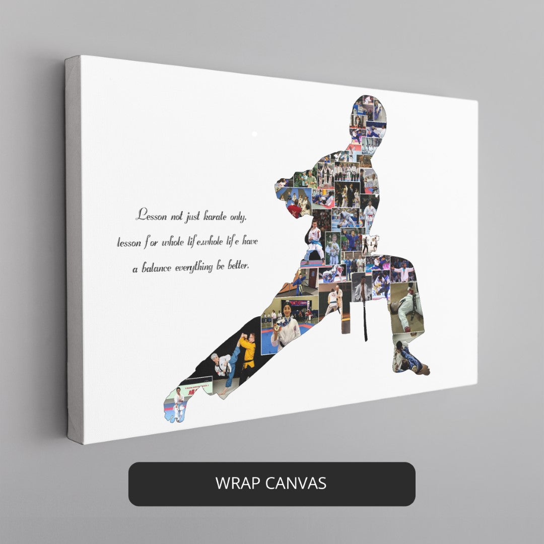 Gifts for Karate Lovers: Customized Photo Collage