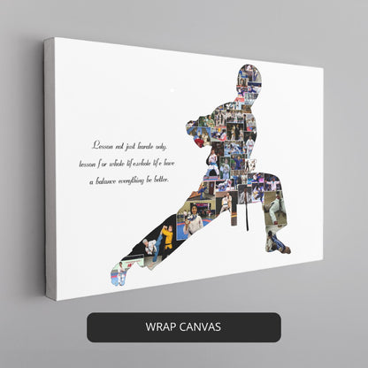 Gifts for Karate Lovers: Customized Photo Collage