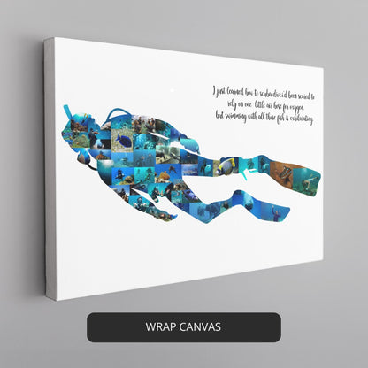 Thoughtful Water Polo Gift Ideas - Personalized Photo Collage for Players and Coaches