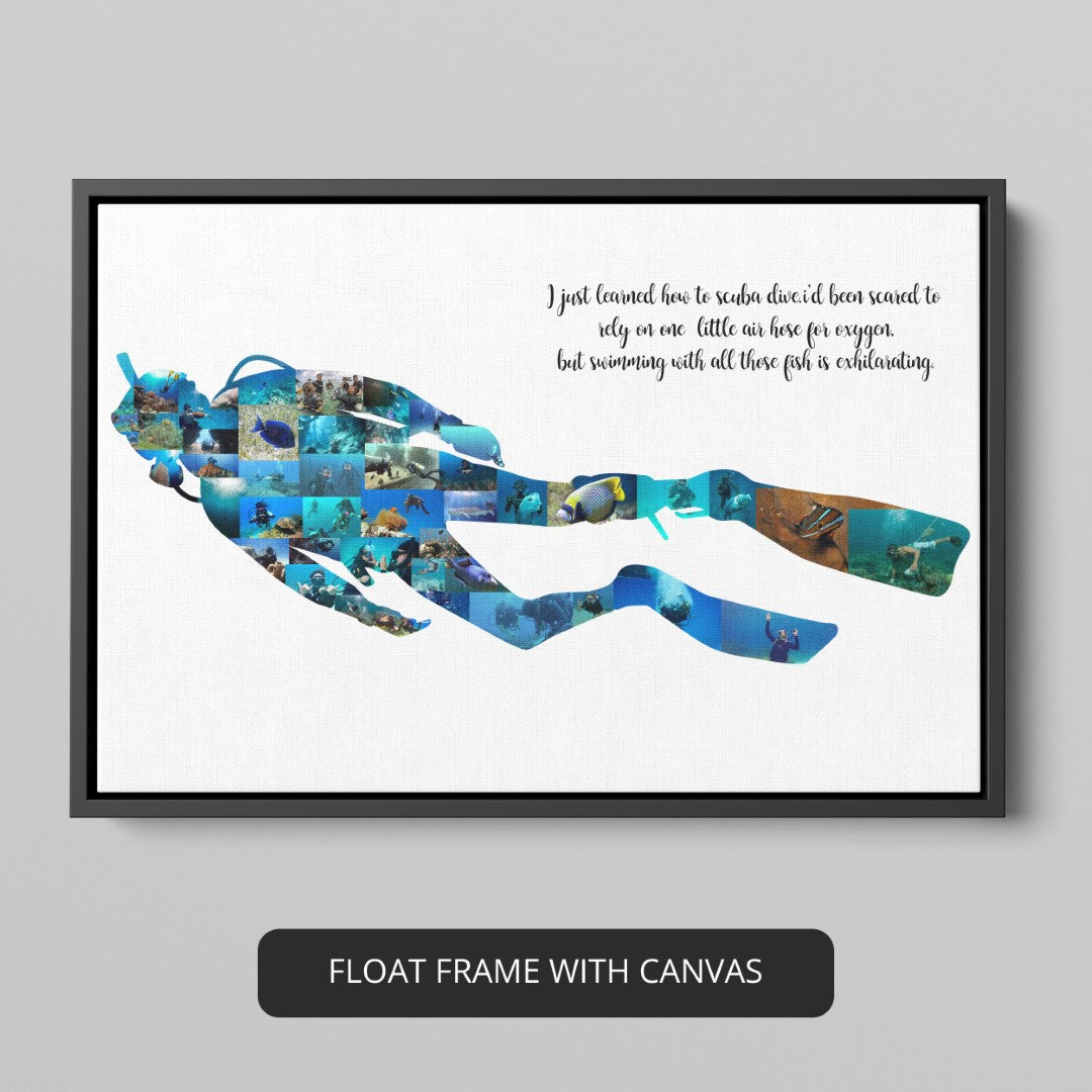 Captivating Water Polo Artwork - Customized Photo Collage for Water Polo Lovers