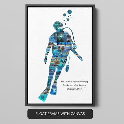 Captivating Scuba Diving Art - Prints to Inspire Adventure