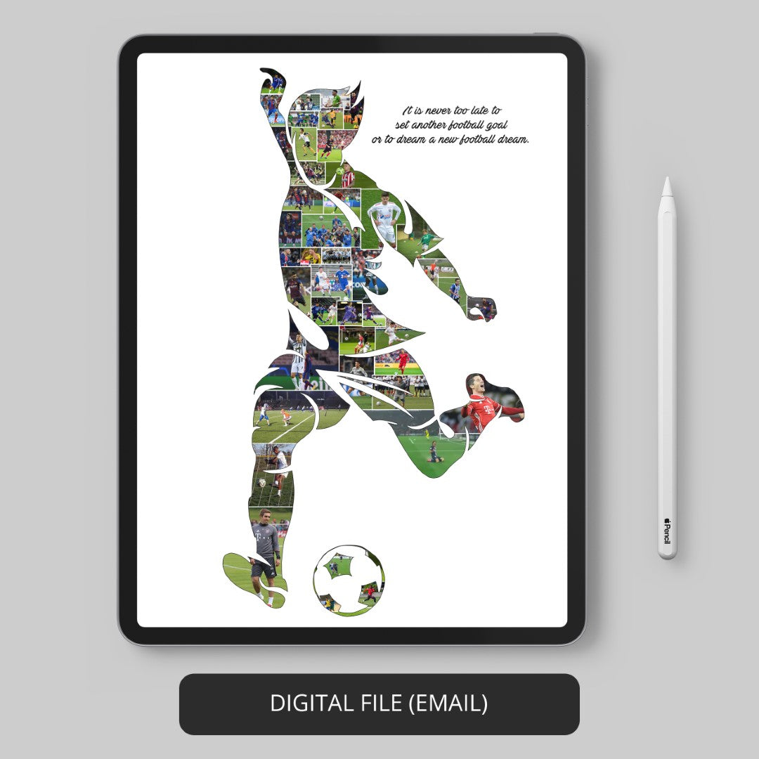 Football Wall Decor: Personalized Football Player Poster Ideas