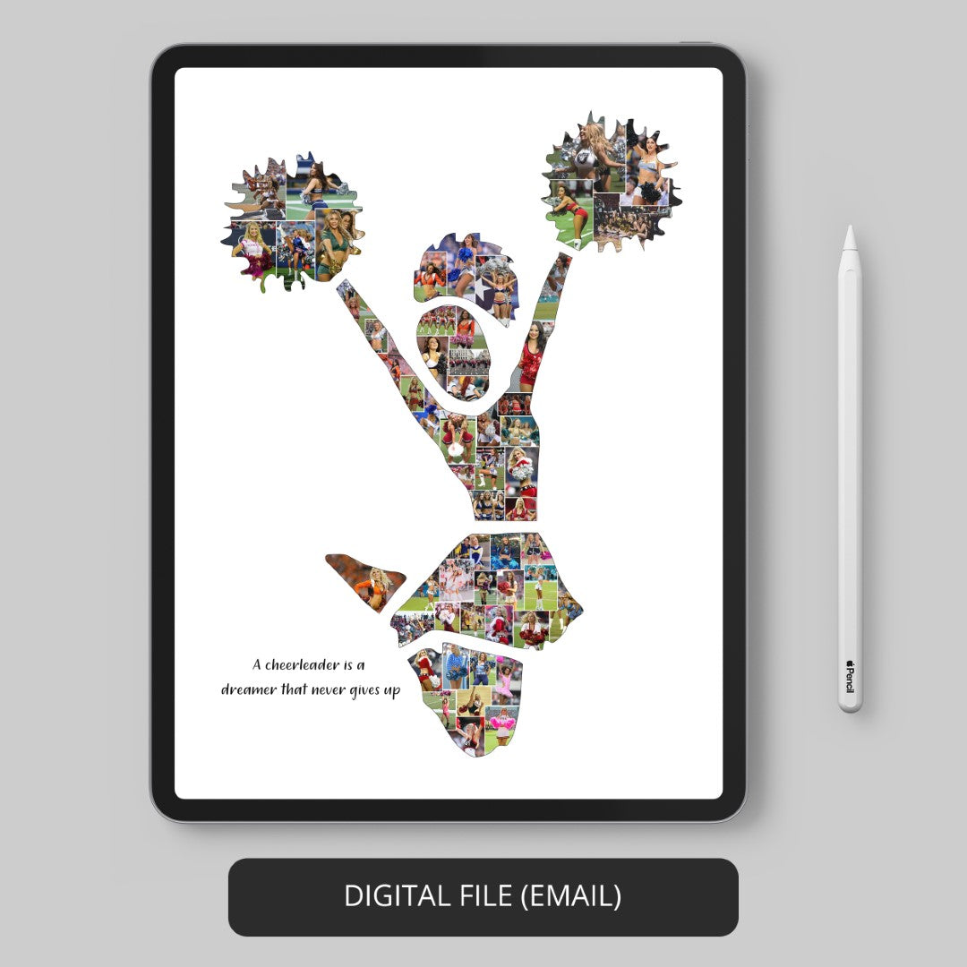 Cheer Collage Frame Buy Customised Cheerleading Picture Frames Collage Gift Online