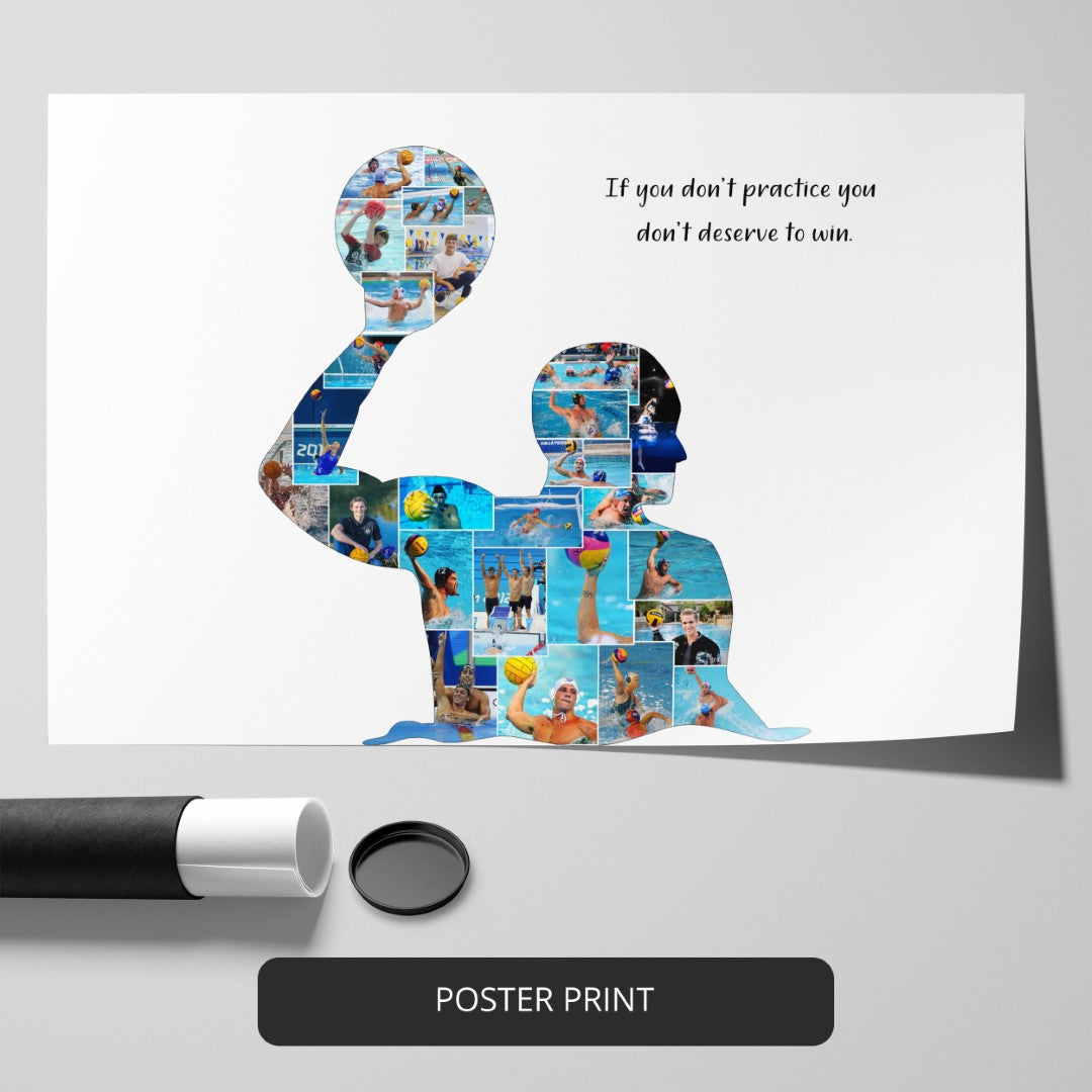 Scuba Diving Artwork: Unique Personalized Scuba Diving Gift - Custom Collage