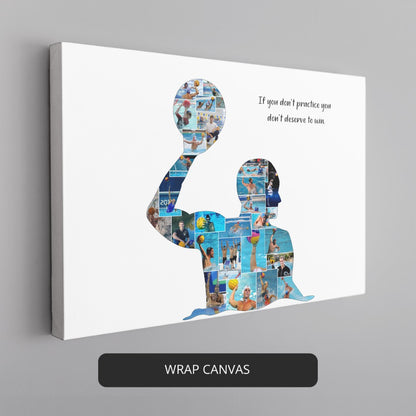 Explore the Depths: Personalized Scuba Diving Gift - Photo Collage for Him