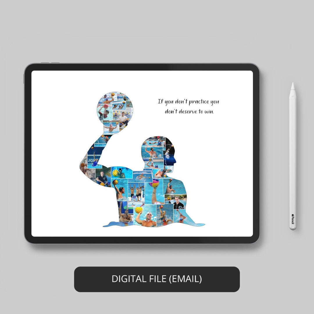 Unique Scuba Diving Themed Gifts: Custom Collage - Dive into Memories