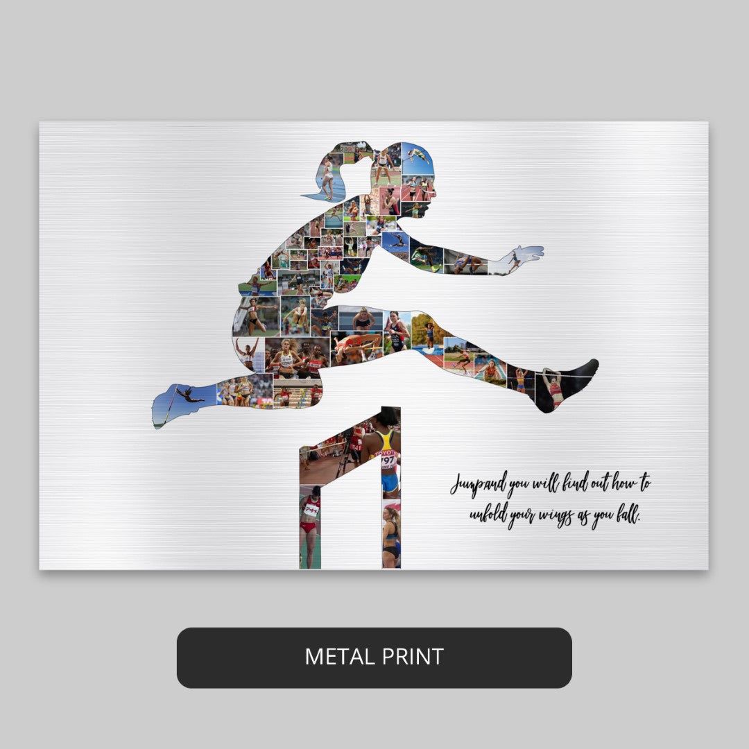Running Gifts for Her: Inspiring Personalized Photo Collage for Female Runners