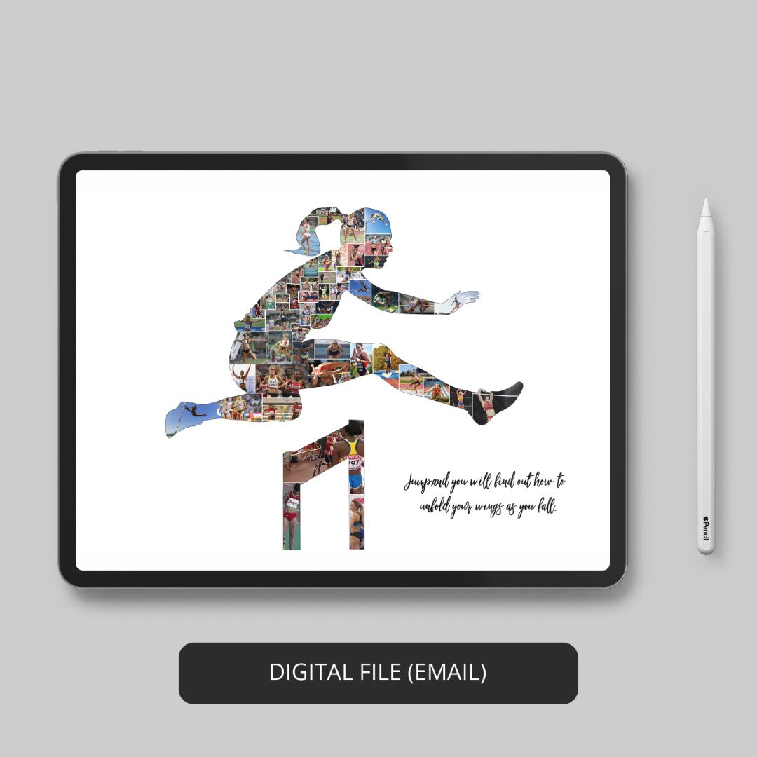 High Jump Gifts: Showcase Your Passion with a Personalized Photo Collage