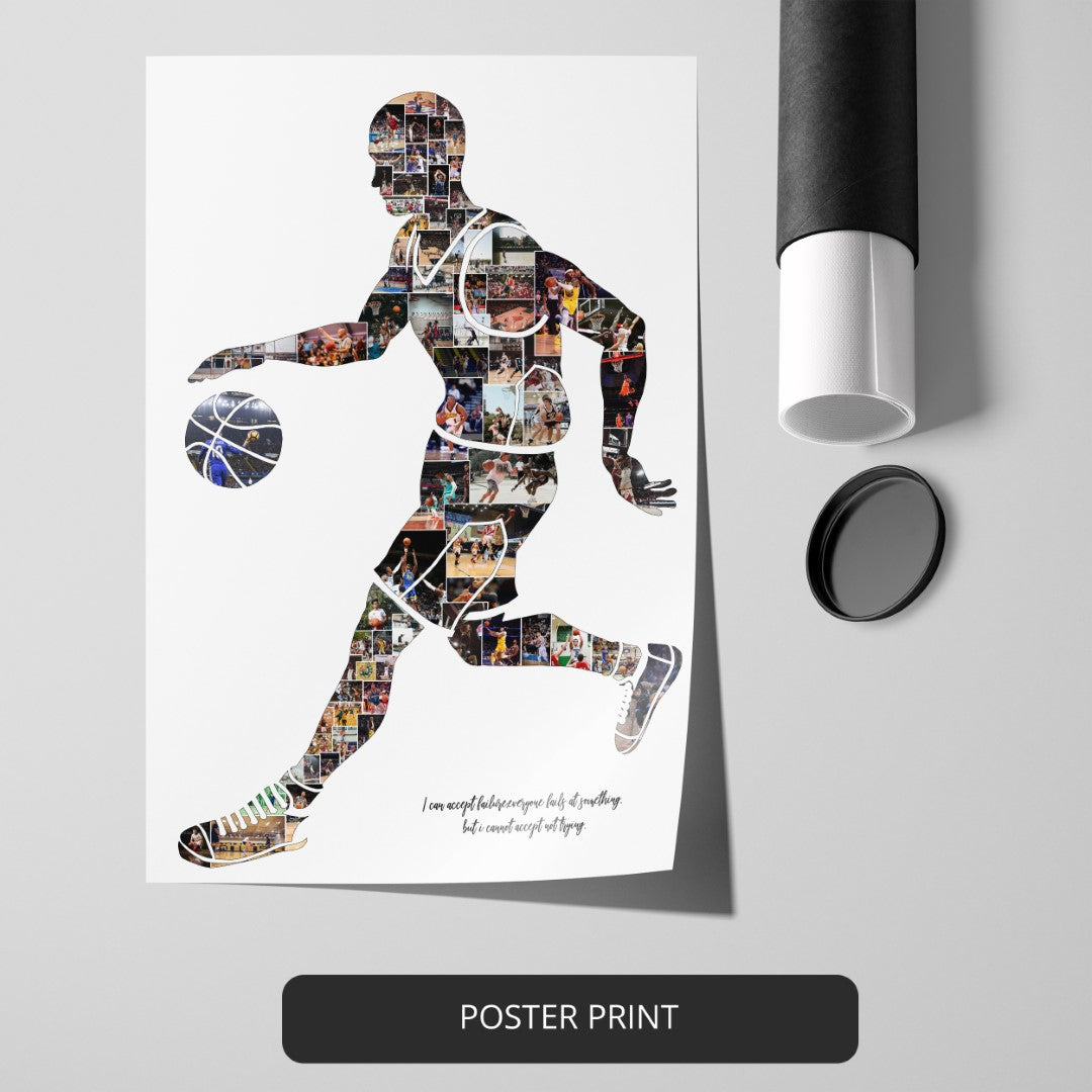 Best Gifts for Basketball Players - Capture the Moments in Personalized Photo Collages