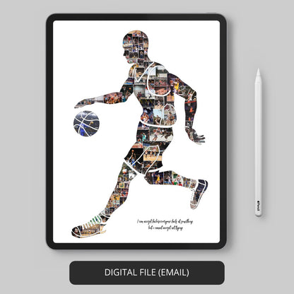 Basketball Coach Gifts for Him - Unforgettable Photo Collages and Memories