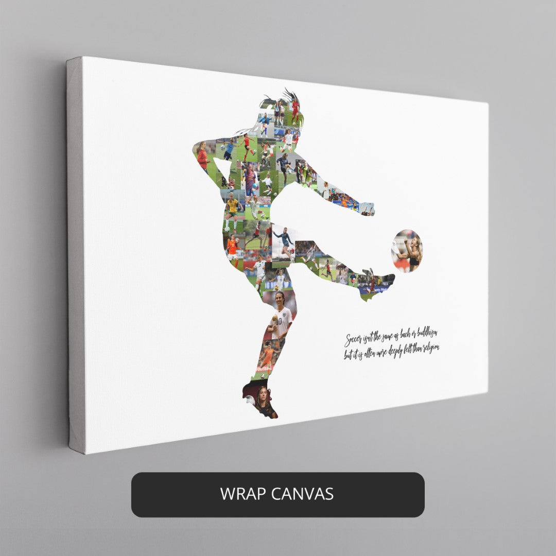 Football Mom Gifts: Personalized Football Player Photo Collage