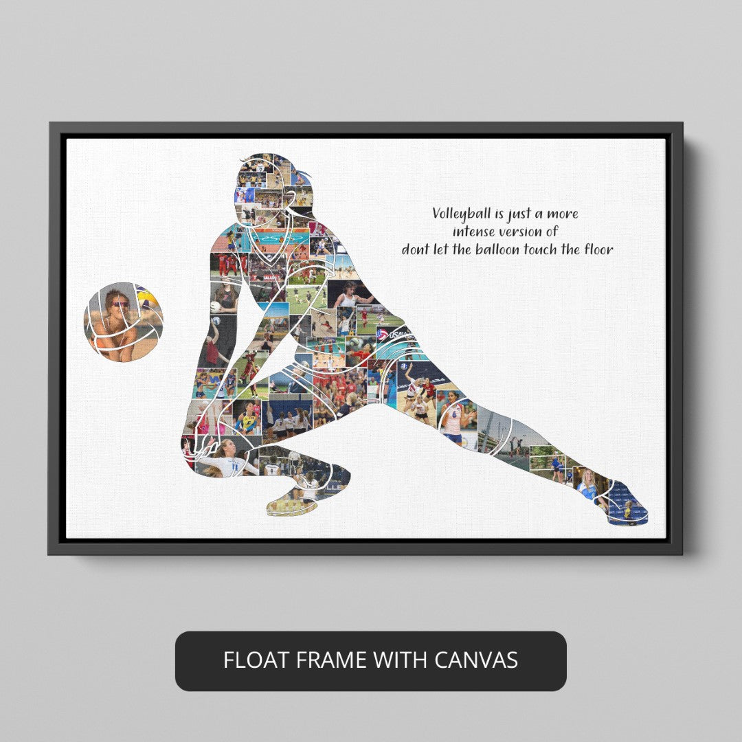 Senior Volleyball Gift Ideas: Memorable Personalized Photo Collage