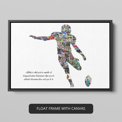 Rugby-Inspired Christmas Gifts: Make it Memorable with a Photo Collage