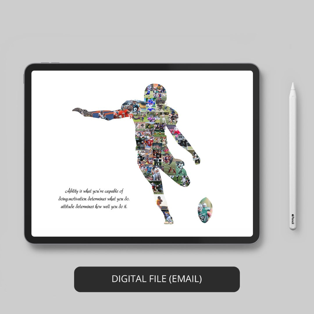 Rugby Canvas Art: Show Your Love for the Game with a Personalized Photo Collage