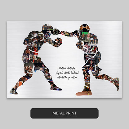 Gift Ideas for Boxing Lovers - Custom Boxing Collage